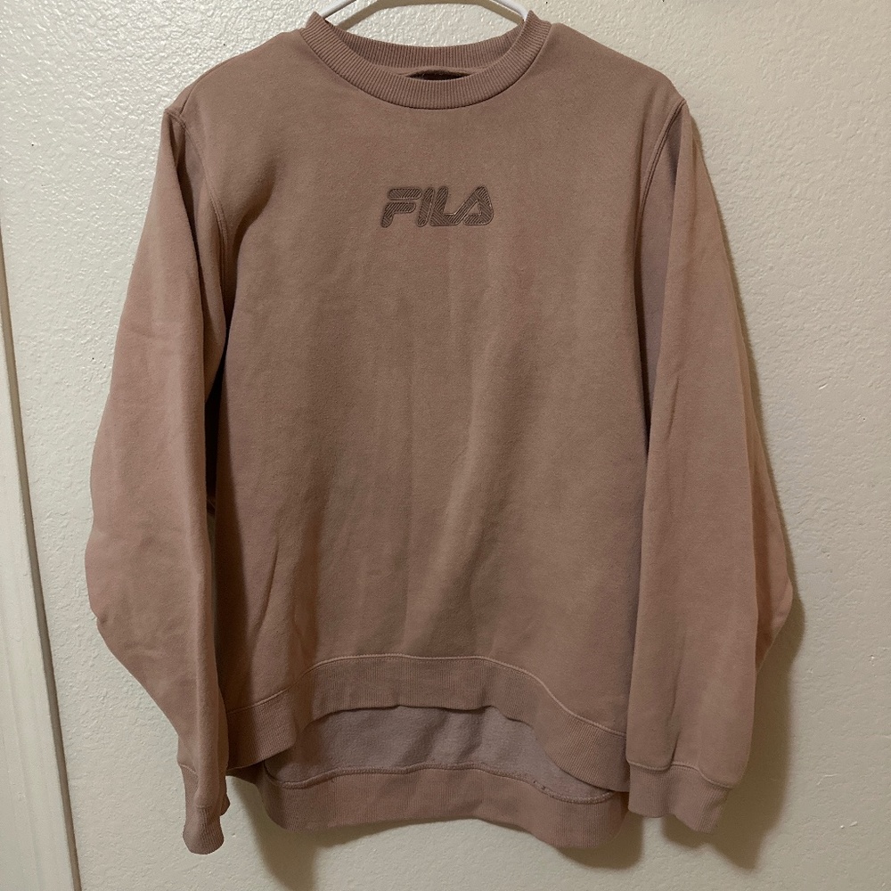 Pink FILA sweater